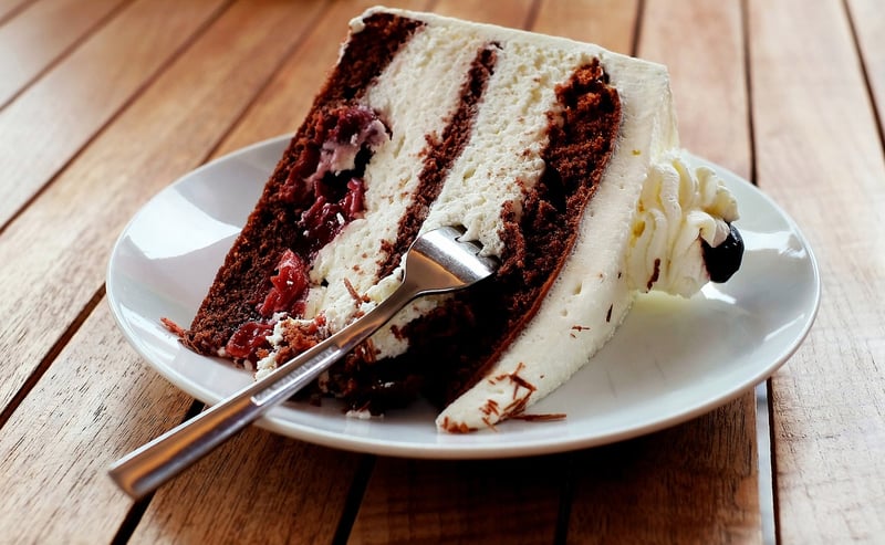 Tree Bark Cake